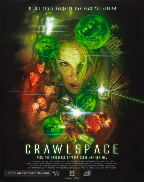 Crawlspace - Australian Movie Poster