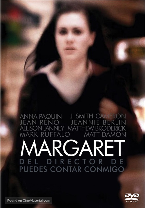 Margaret - Mexican DVD movie cover