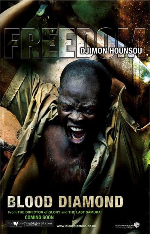 Blood Diamond - British Movie Poster