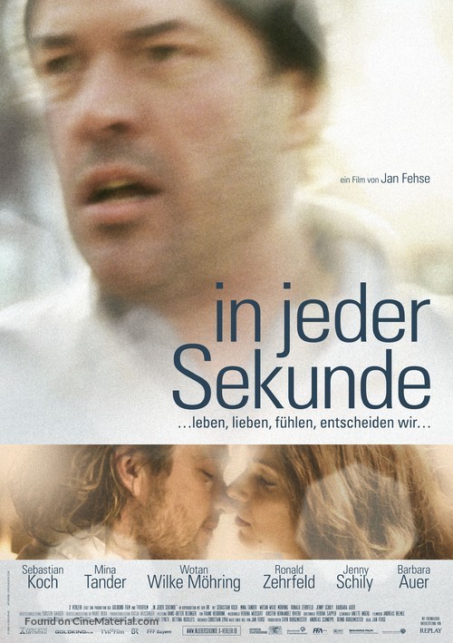 In jeder Sekunde - German Movie Poster