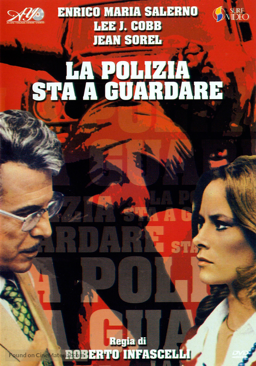 La polizia sta a guardare - Italian DVD movie cover