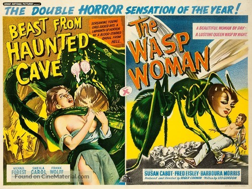 The Wasp Woman - British Combo movie poster