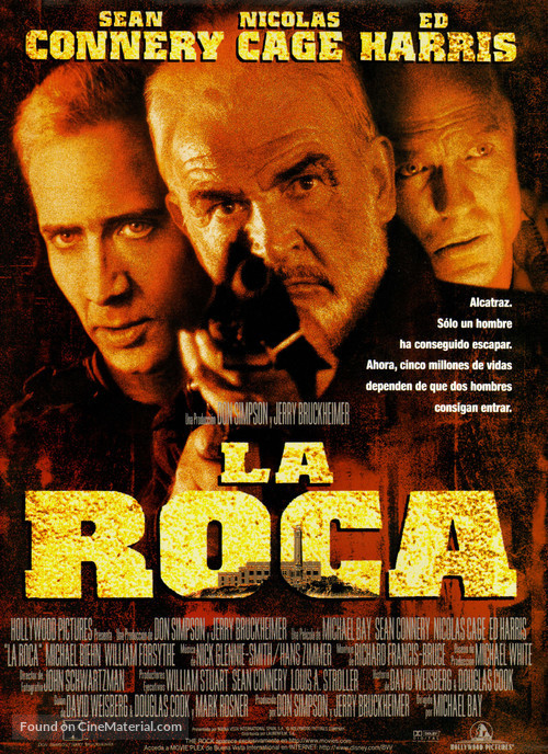 The Rock - Spanish Movie Poster