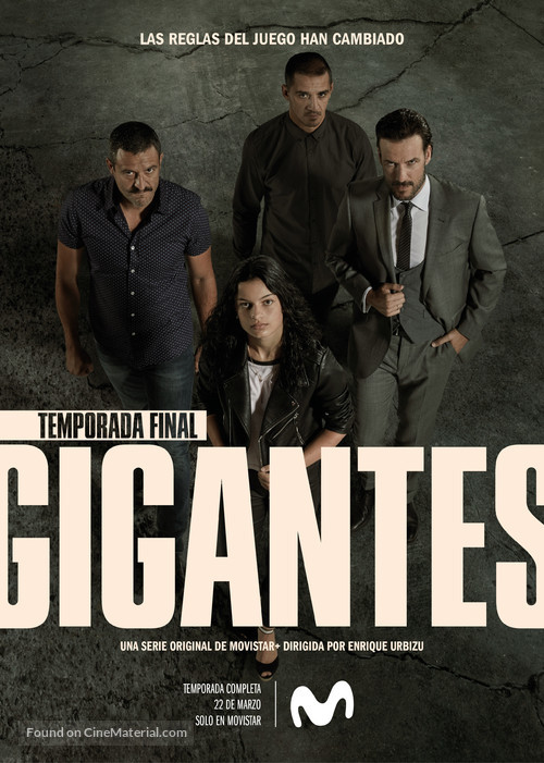 &quot;Gigantes&quot; - Spanish Movie Poster