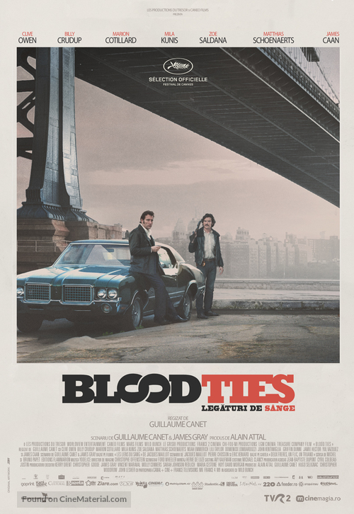 Blood Ties - Romanian Movie Poster