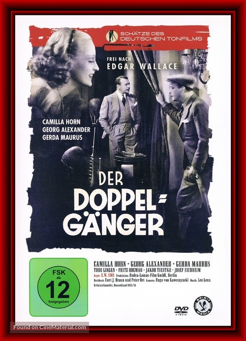 Der Doppelg&auml;nger - German Movie Cover