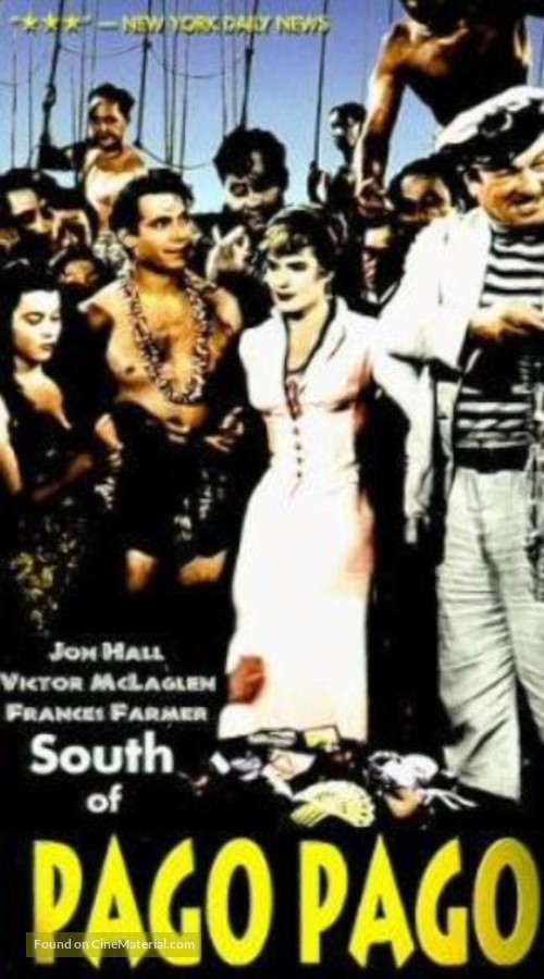 South of Pago Pago - VHS movie cover