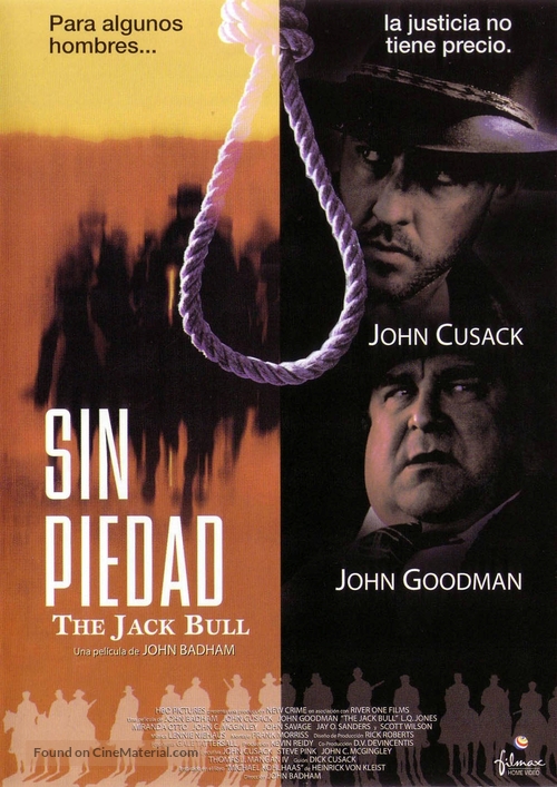 The Jack Bull - Spanish Movie Cover