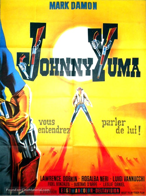Johnny Yuma - French Movie Poster