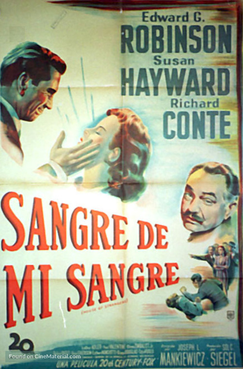 House of Strangers - Argentinian Movie Poster