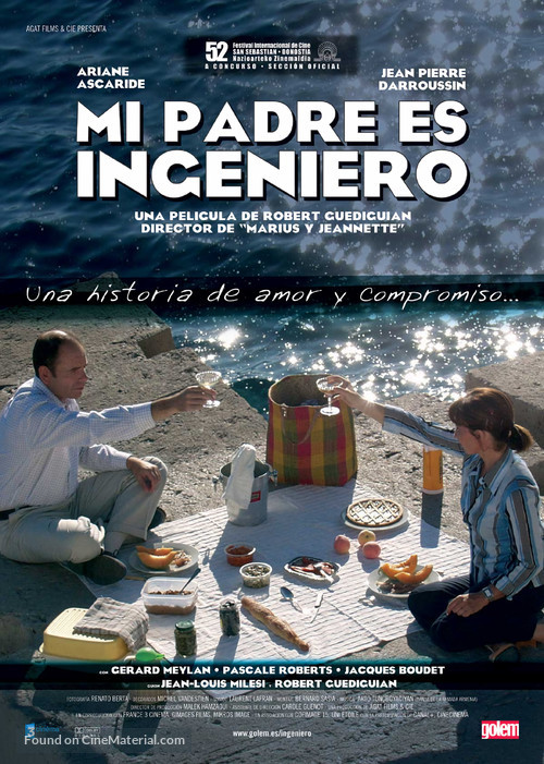 Mon p&egrave;re est ing&eacute;nieur - Spanish Movie Poster