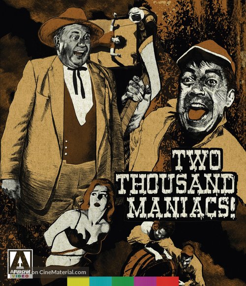 Two Thousand Maniacs! - Blu-Ray movie cover