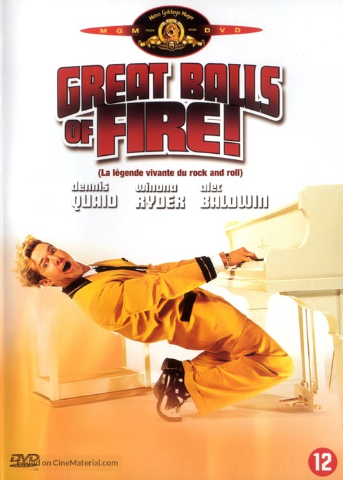 Great Balls Of Fire - Dutch DVD movie cover