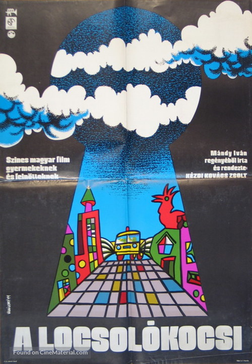 A locsol&oacute;kocsi - Hungarian Movie Poster