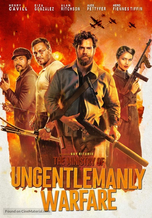 The Ministry of Ungentlemanly Warfare - German Movie Poster