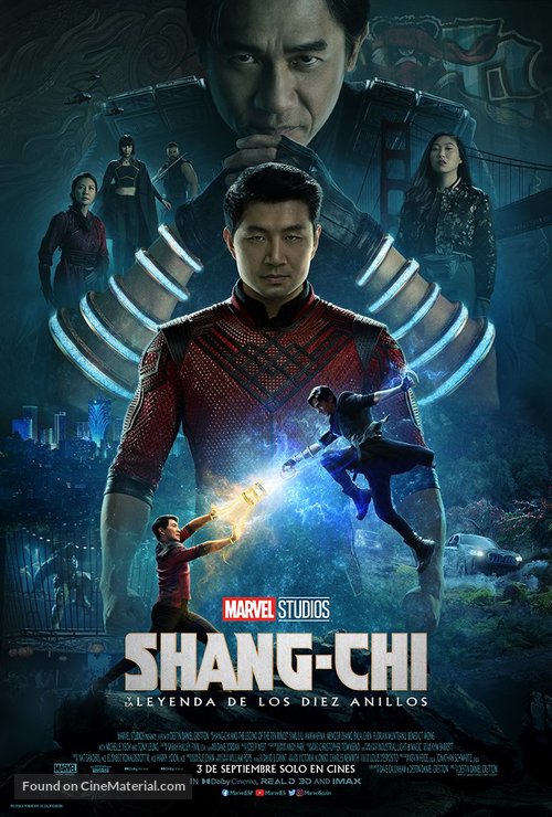 Shang-Chi and the Legend of the Ten Rings - Spanish Movie Poster