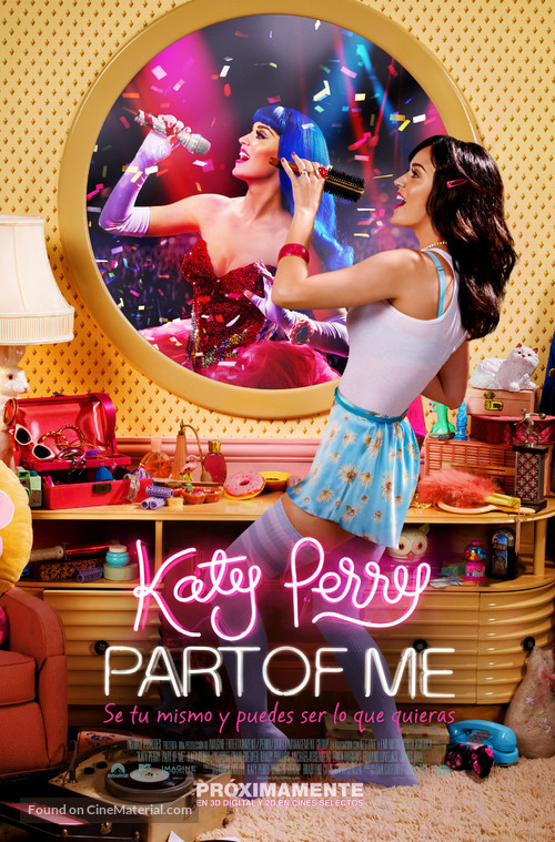 Katy Perry: Part of Me - Mexican Movie Poster