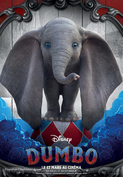 Dumbo - French Movie Poster
