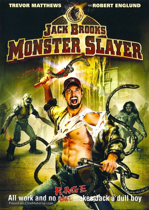 Jack Brooks: Monster Slayer - DVD movie cover
