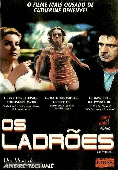 Les voleurs - Brazilian VHS movie cover