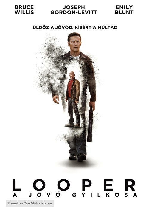 Looper - Hungarian Movie Poster