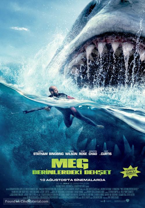 The Meg - Turkish Movie Poster