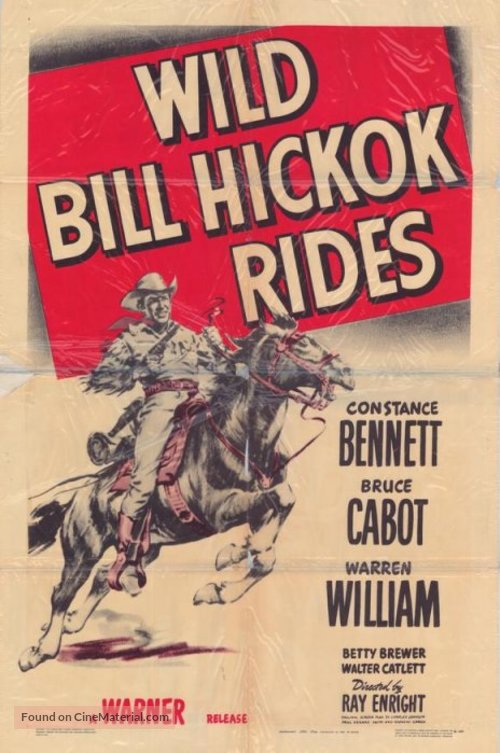 Wild Bill Hickok Rides - Movie Poster