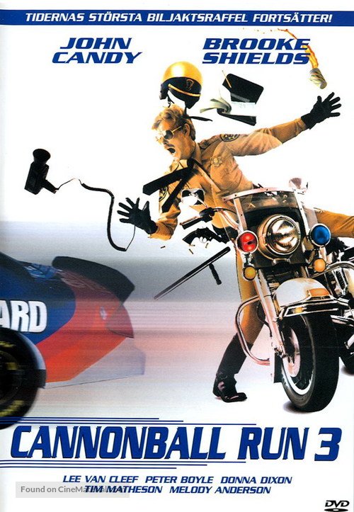 Speed Zone! - Norwegian DVD movie cover