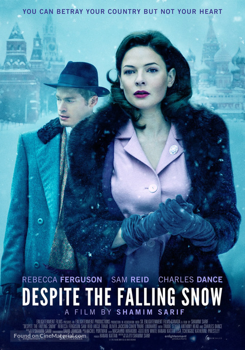 Despite the Falling Snow - British Movie Poster