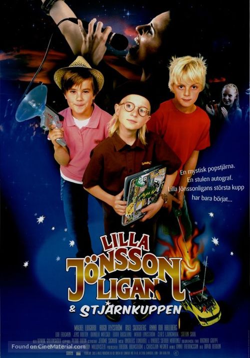 Lilla J&ouml;nssonligan och stj&auml;rnkuppen - Swedish Movie Poster