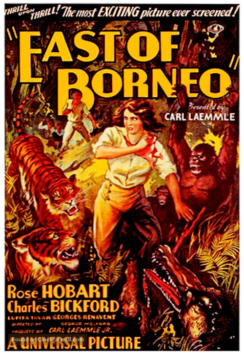 East of Borneo - Movie Poster