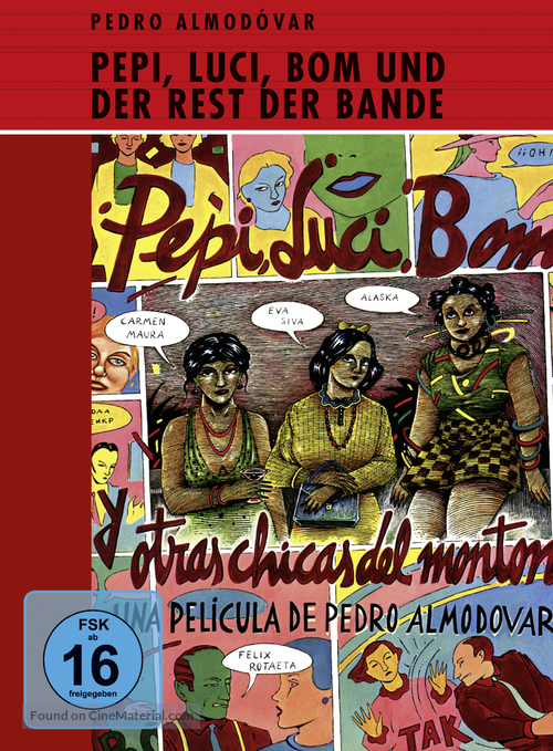 Pepi, Luci, Bom y otras chicas del mont&oacute;n - German Movie Cover