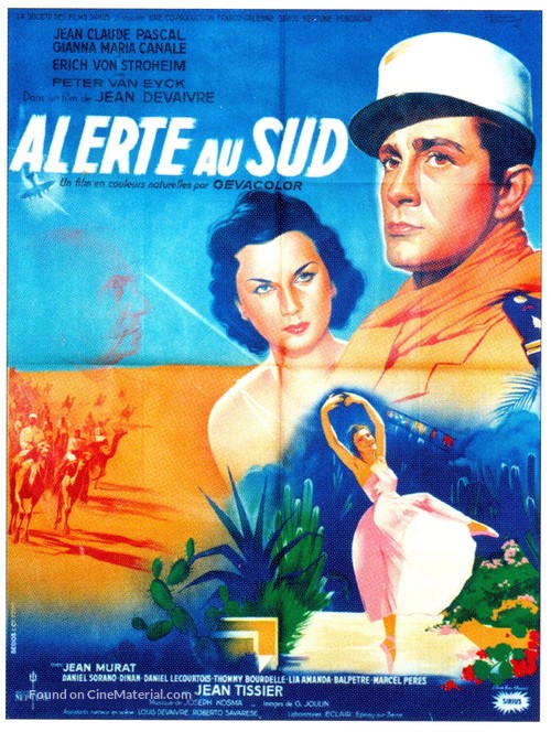 Alerte au sud - French Movie Poster