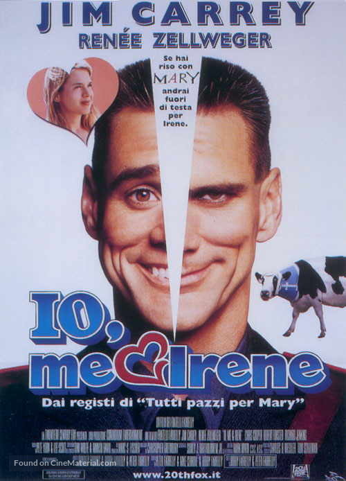 Me, Myself &amp; Irene - Italian Movie Poster