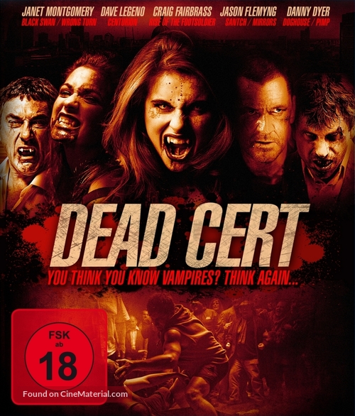Dead Cert - German Blu-Ray movie cover