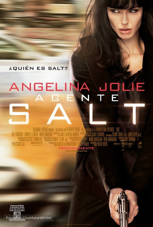 Salt - Mexican Movie Poster