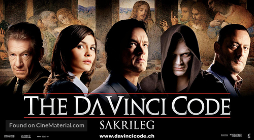 The Da Vinci Code - Swiss Movie Poster