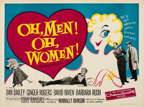 Oh, Men! Oh, Women! - British Movie Poster