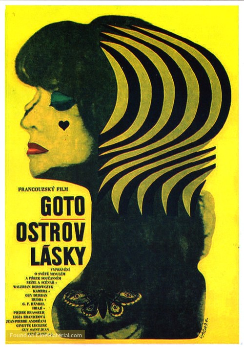 Goto, l&#039;&icirc;le d&#039;amour - Czech Movie Poster