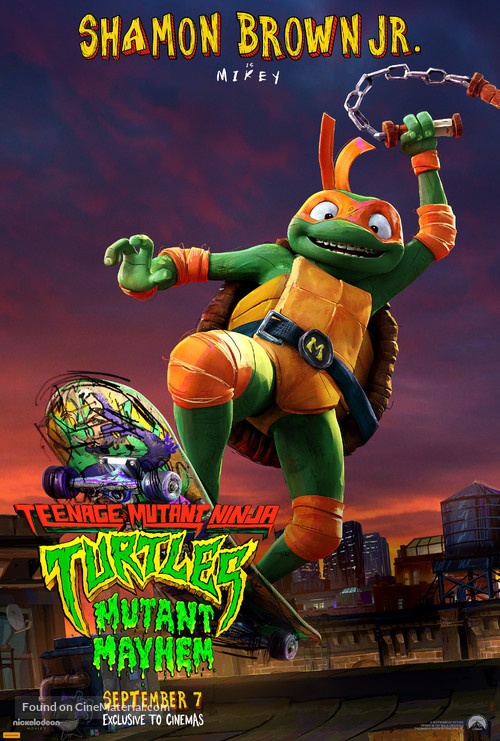 Teenage Mutant Ninja Turtles: Mutant Mayhem - Australian Movie Poster