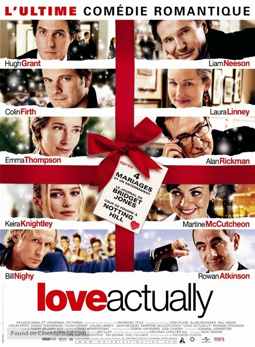 Love Actually - French Movie Poster