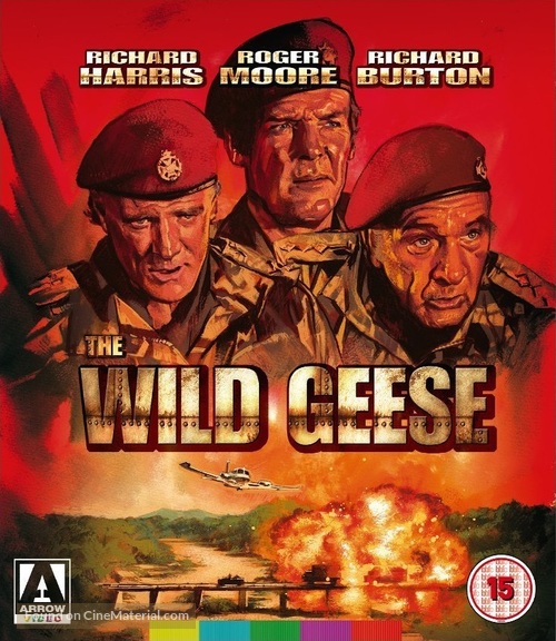 The Wild Geese - British Movie Cover