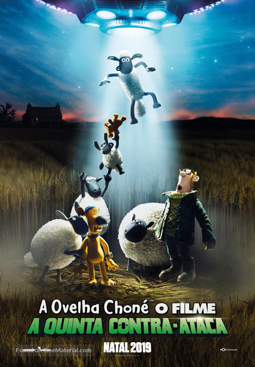 A Shaun the Sheep Movie: Farmageddon - Portuguese Movie Poster