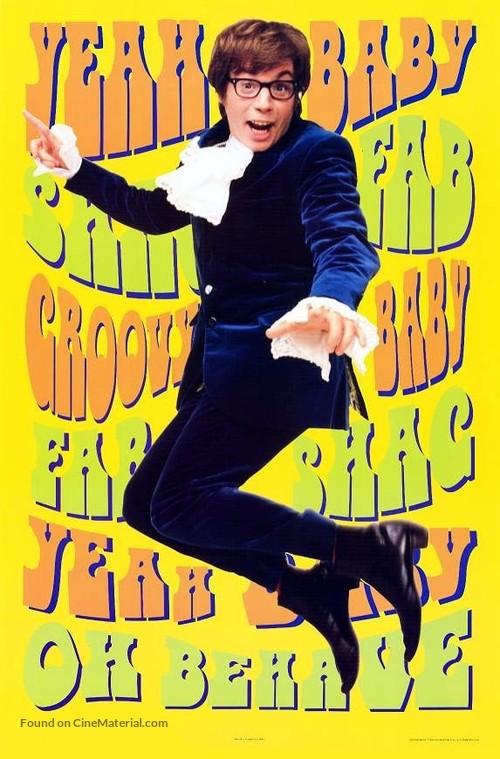 Austin Powers: International Man of Mystery - Movie Poster