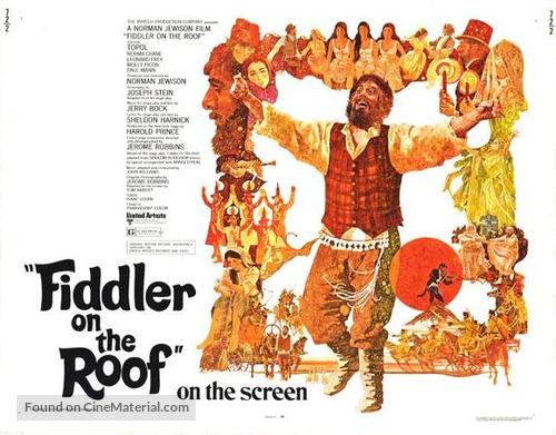 Fiddler on the Roof - Movie Poster