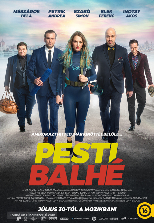 Pesti balh&eacute; - Hungarian Movie Poster