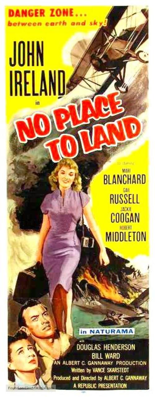 No Place to Land - Movie Poster