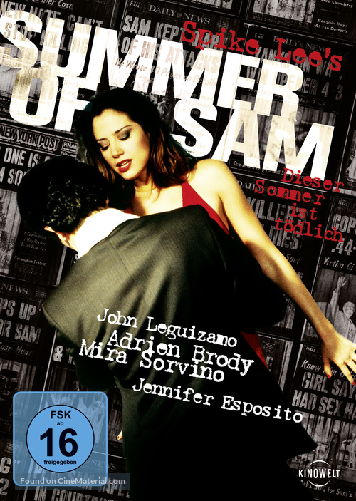 Summer Of Sam - German DVD movie cover