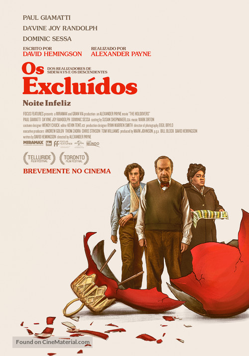 The Holdovers - Portuguese Movie Poster