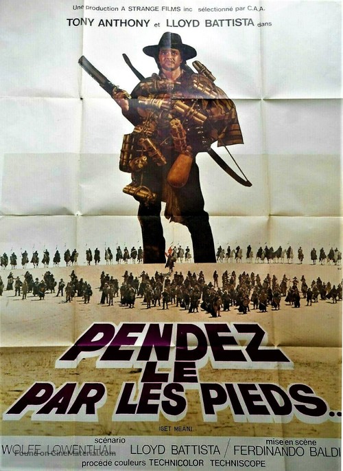 Get Mean - French Movie Poster